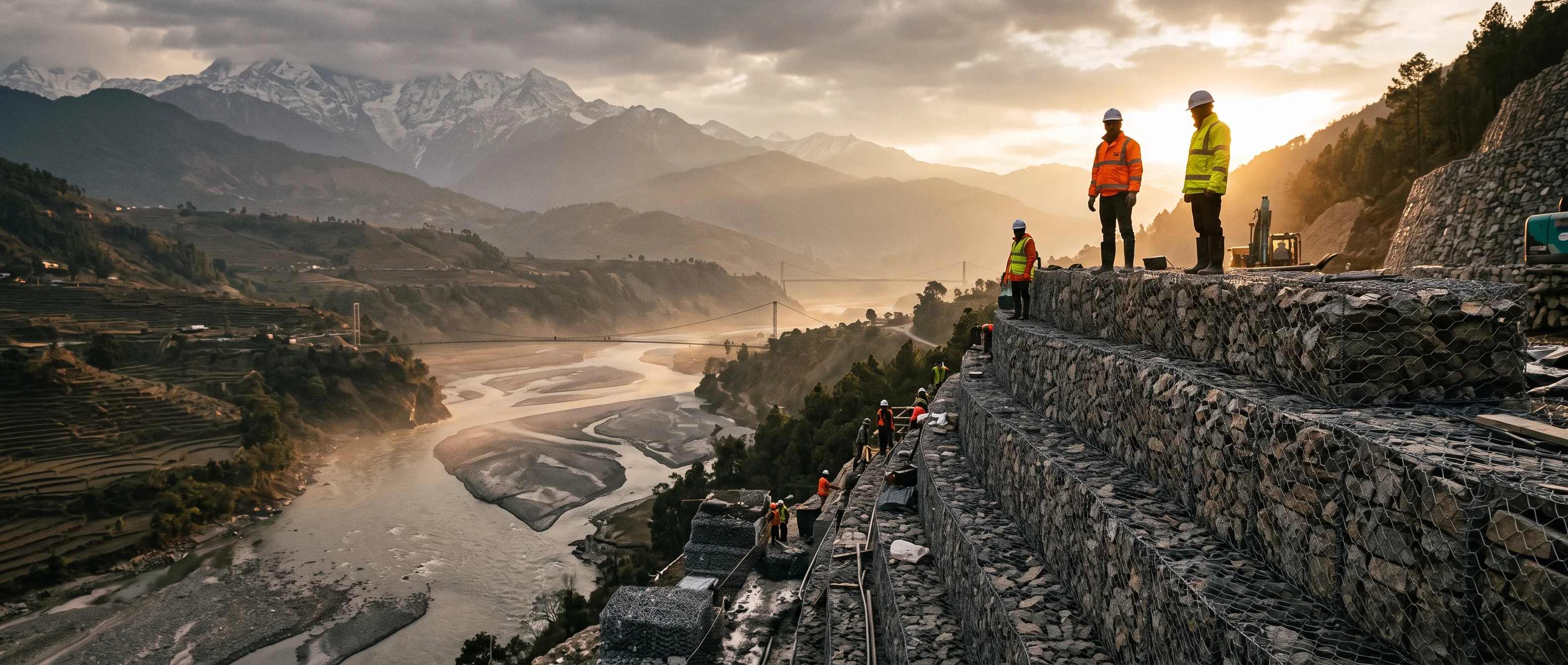 Gabion Box Nepal Project Consultation
